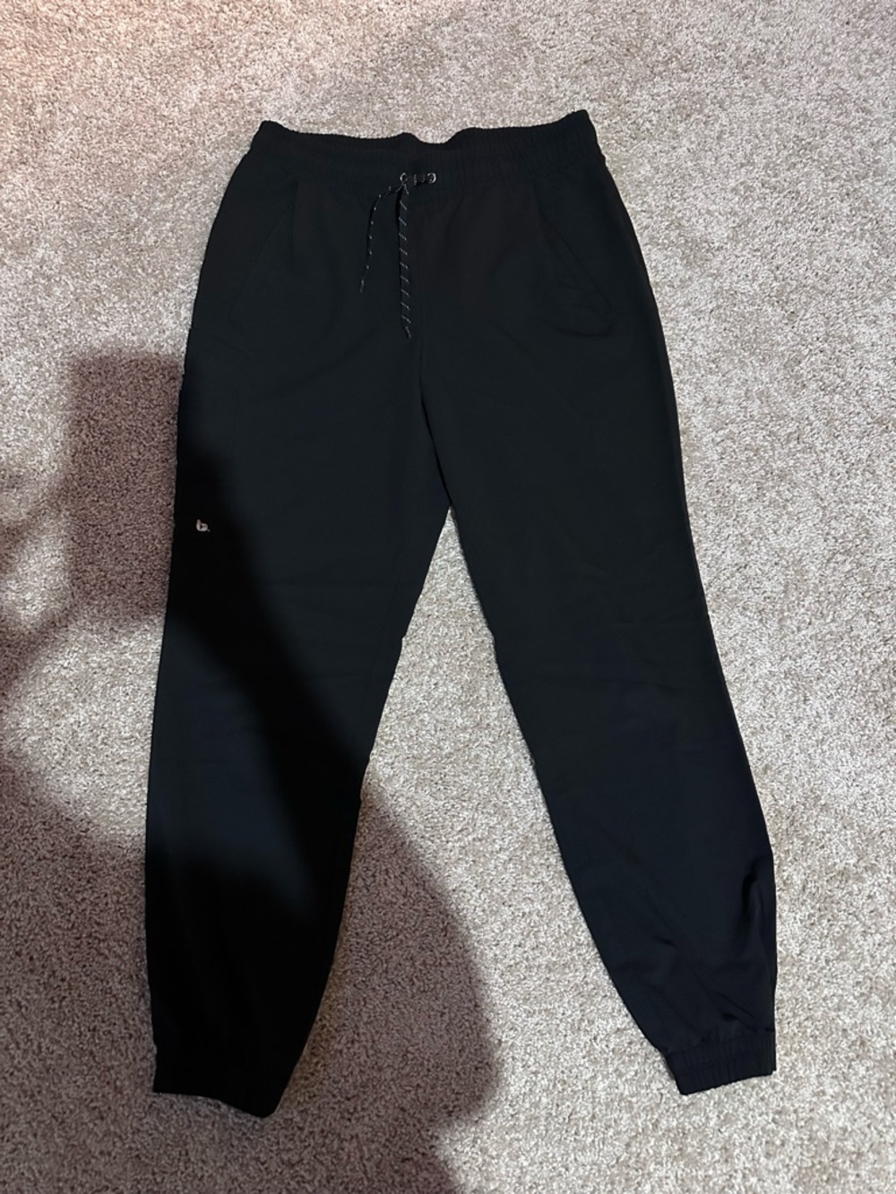 Barco Uniforms Black Elastic Waist Scrub Pants
